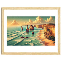 Vintage Australia, Great Ocean Road Poster