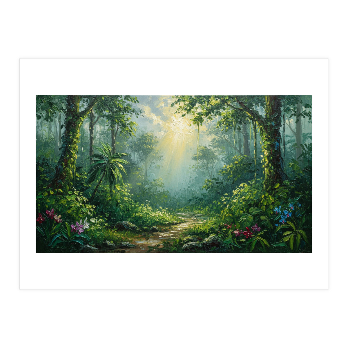 Sunlight in the Sacred Grove (Print Only)