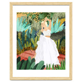 Forest Bride | Jungle Wedding Painting | Travel Solo | Blonde Woman Dancing Joy thumbnail
