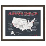 USA Map of Alien First Contacts in Movies thumbnail
