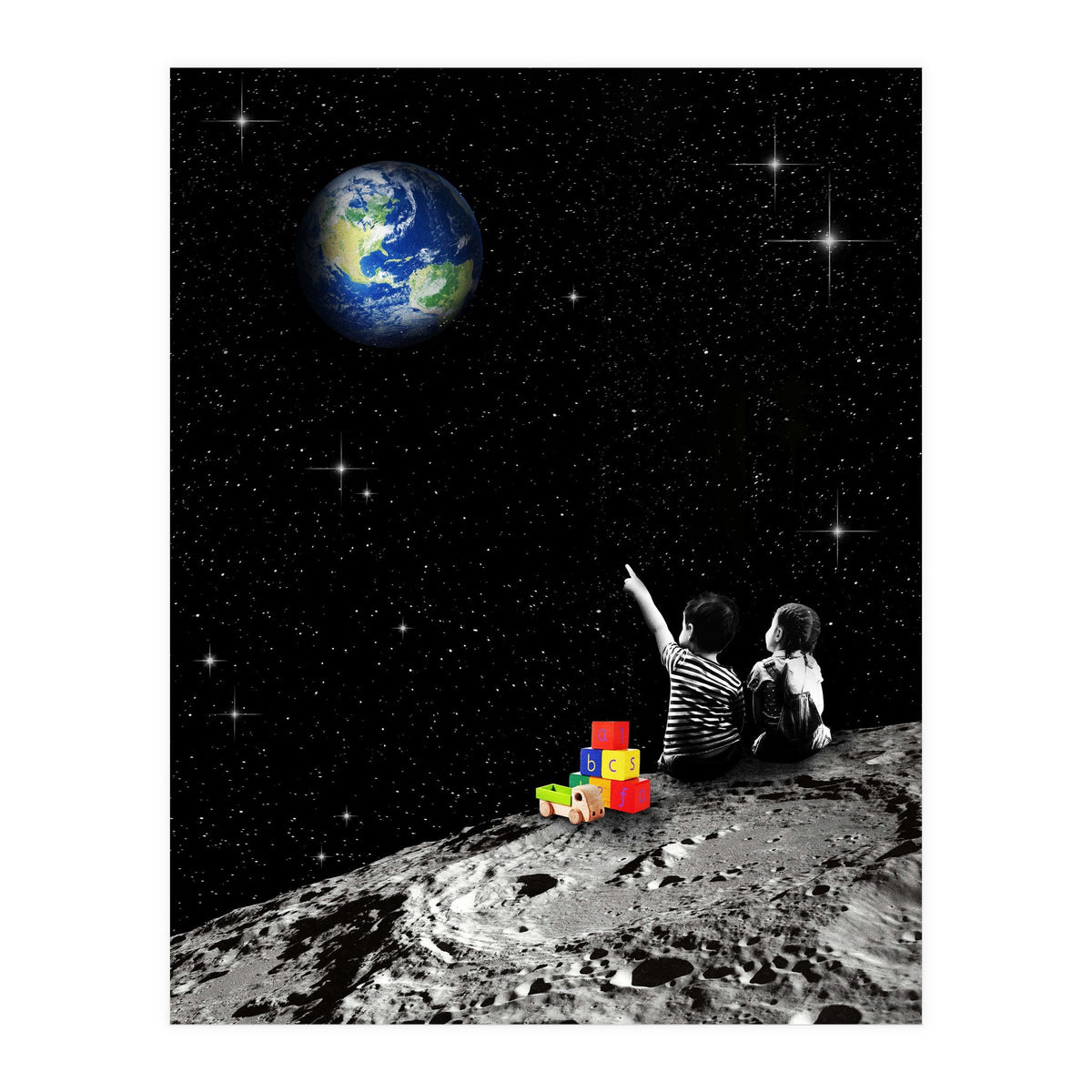 Together From The Moon (Print Only)
