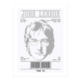 Receipt Art John Lennon (Print Only) thumbnail