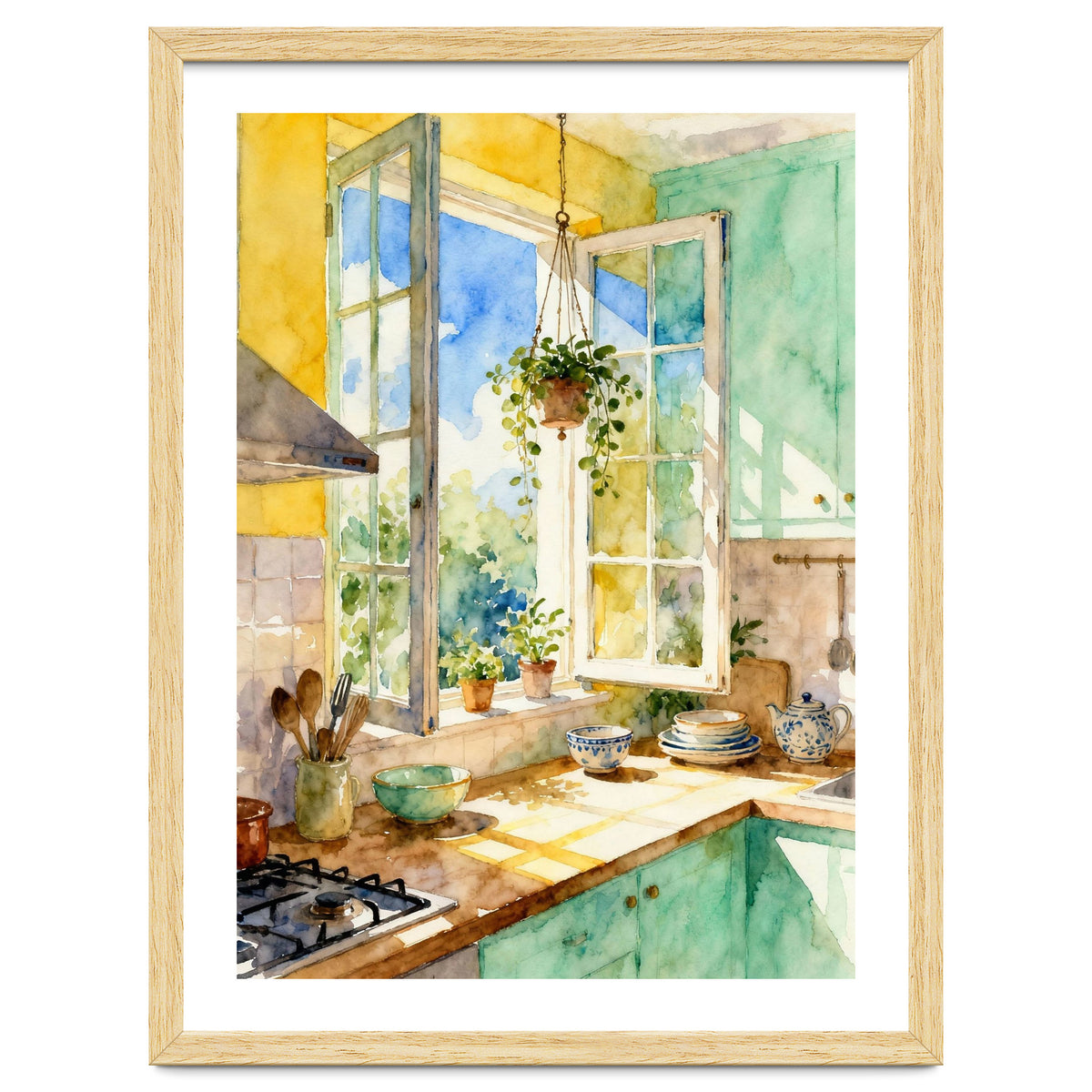 Matisse Inspired Kitchen Room