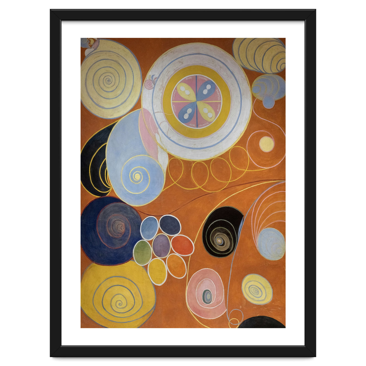 Hilma af Klint - The Ten Largest No 3 Youth Abstract Spiritual Art