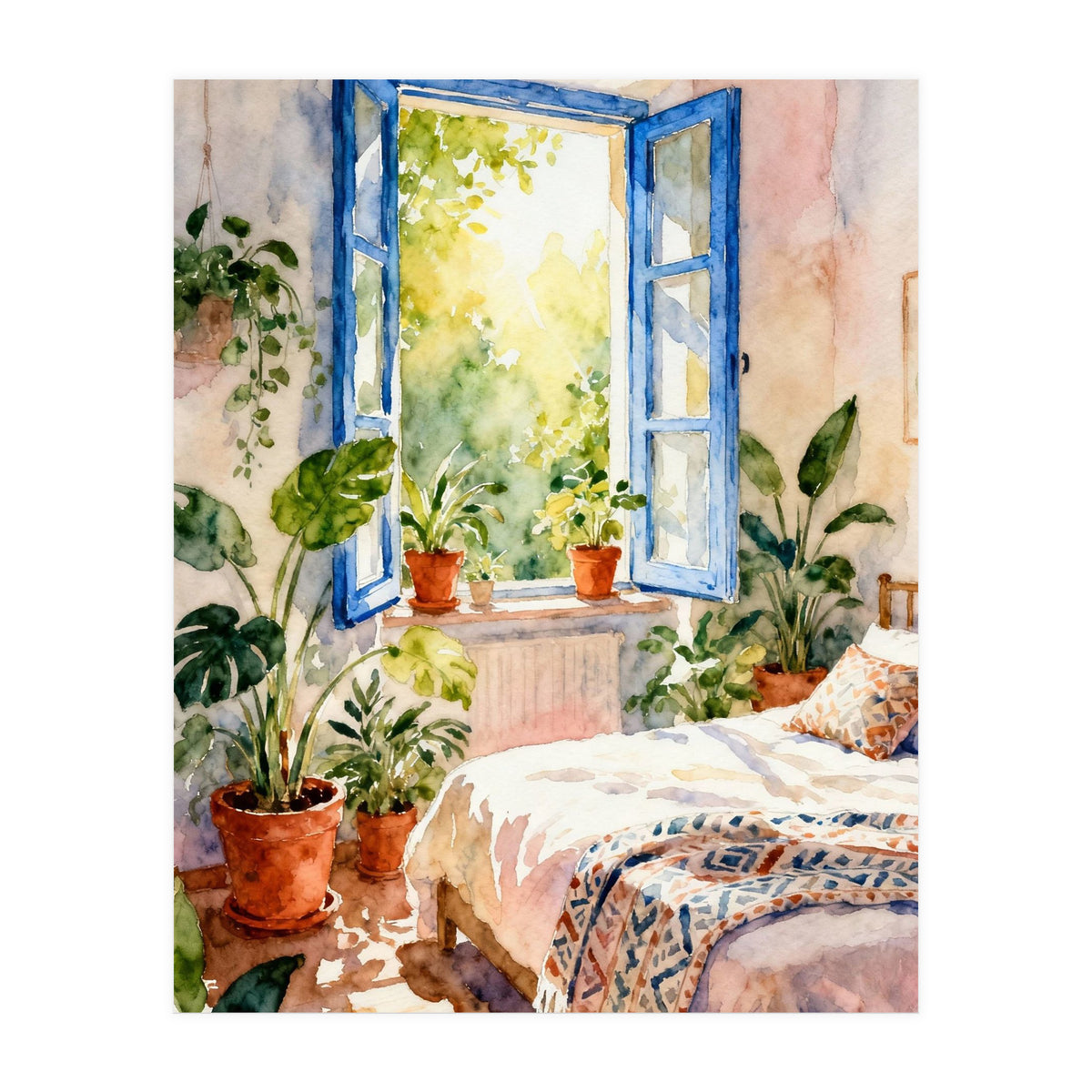 Matisse Inspired Bedroom (Print Only)