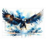 Soaring Spirit Of Freedom Eagle In Flight (Print Only) thumbnail