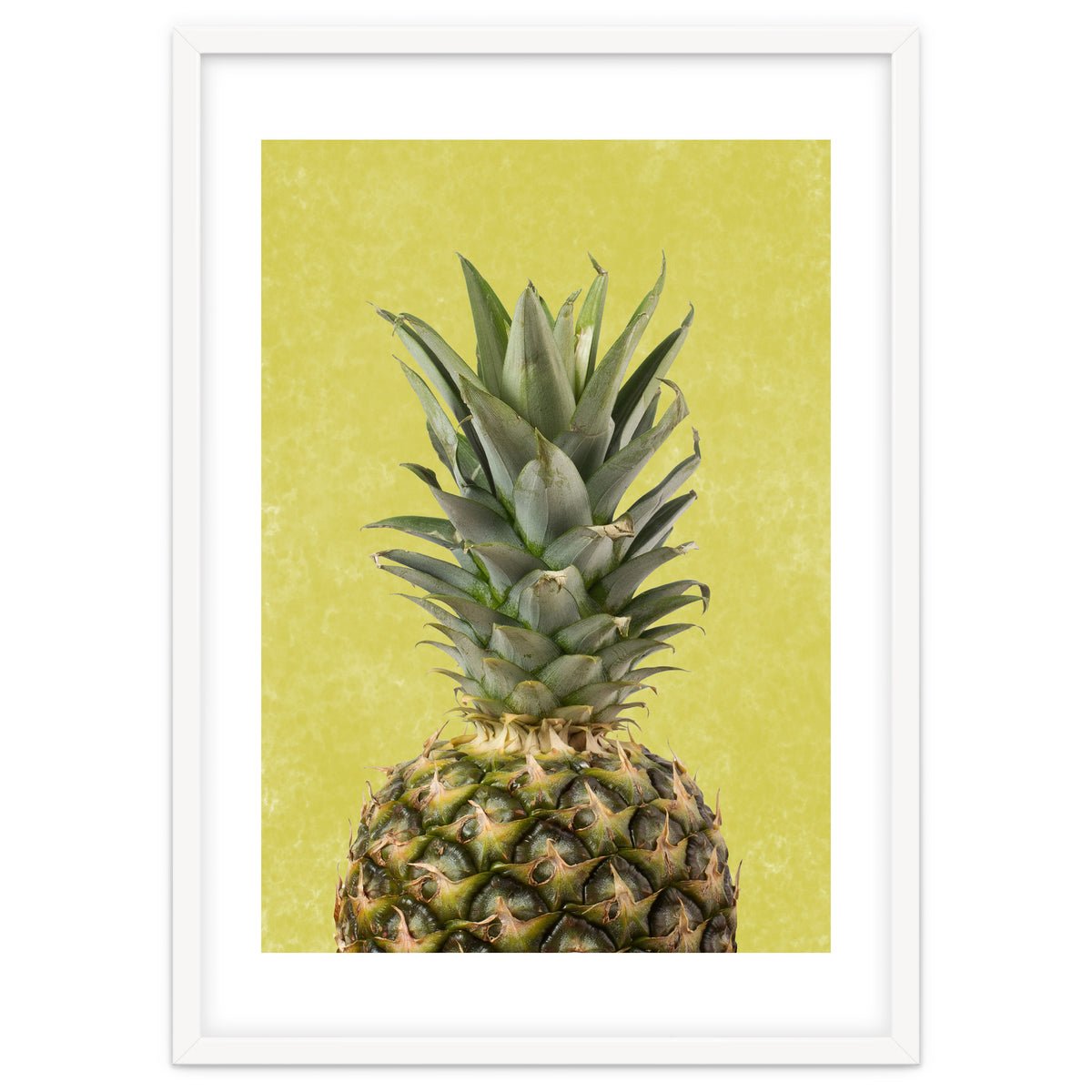 Pineapple Crown, Tropical Summer Fruit Art