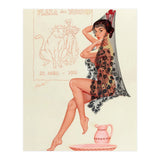 Pinup Spanish Girl (Print Only) thumbnail