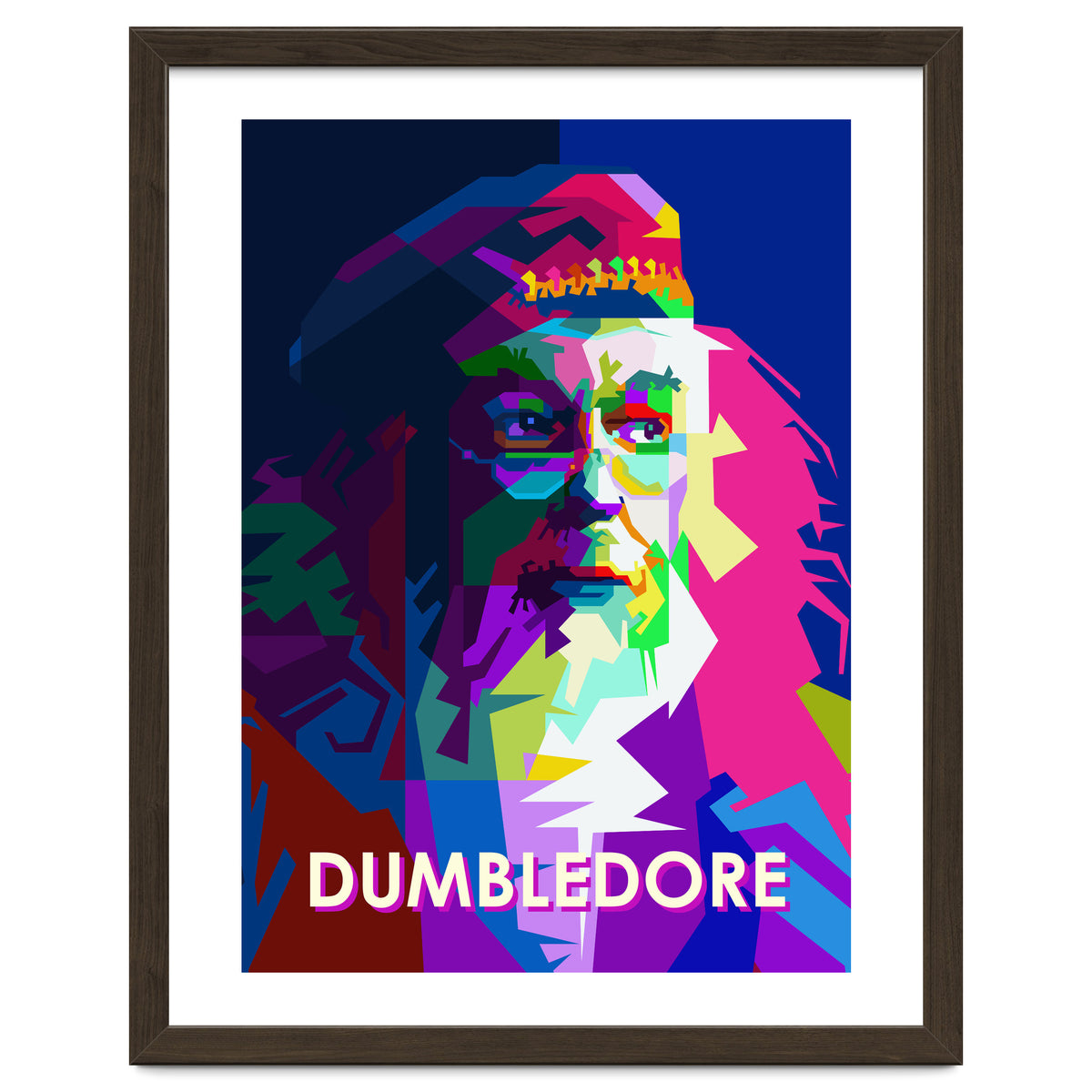 Albus Dumbledore In Pop Art WPAP