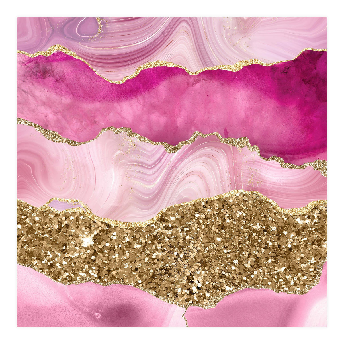 Agate Glitter Dazzle Texture 17  (Print Only)
