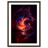 The Nebula Guardian Wolf of the Mountains thumbnail
