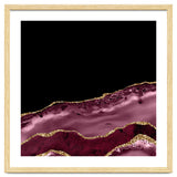 Burgundy & Gold Agate Texture 17 thumbnail
