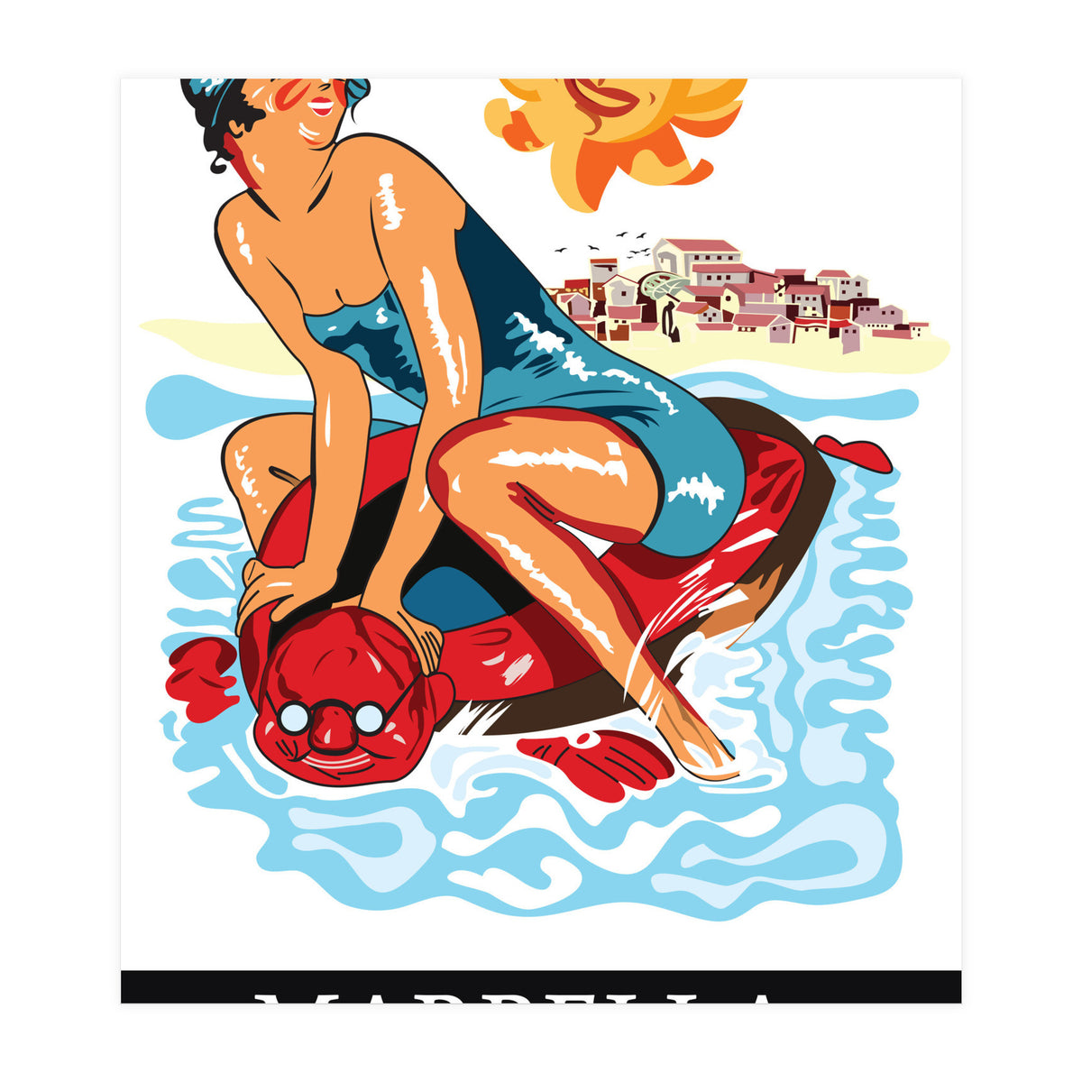 Marbella, Costa Del Sol, Spain (Print Only)