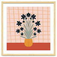 Floral Vase Orange