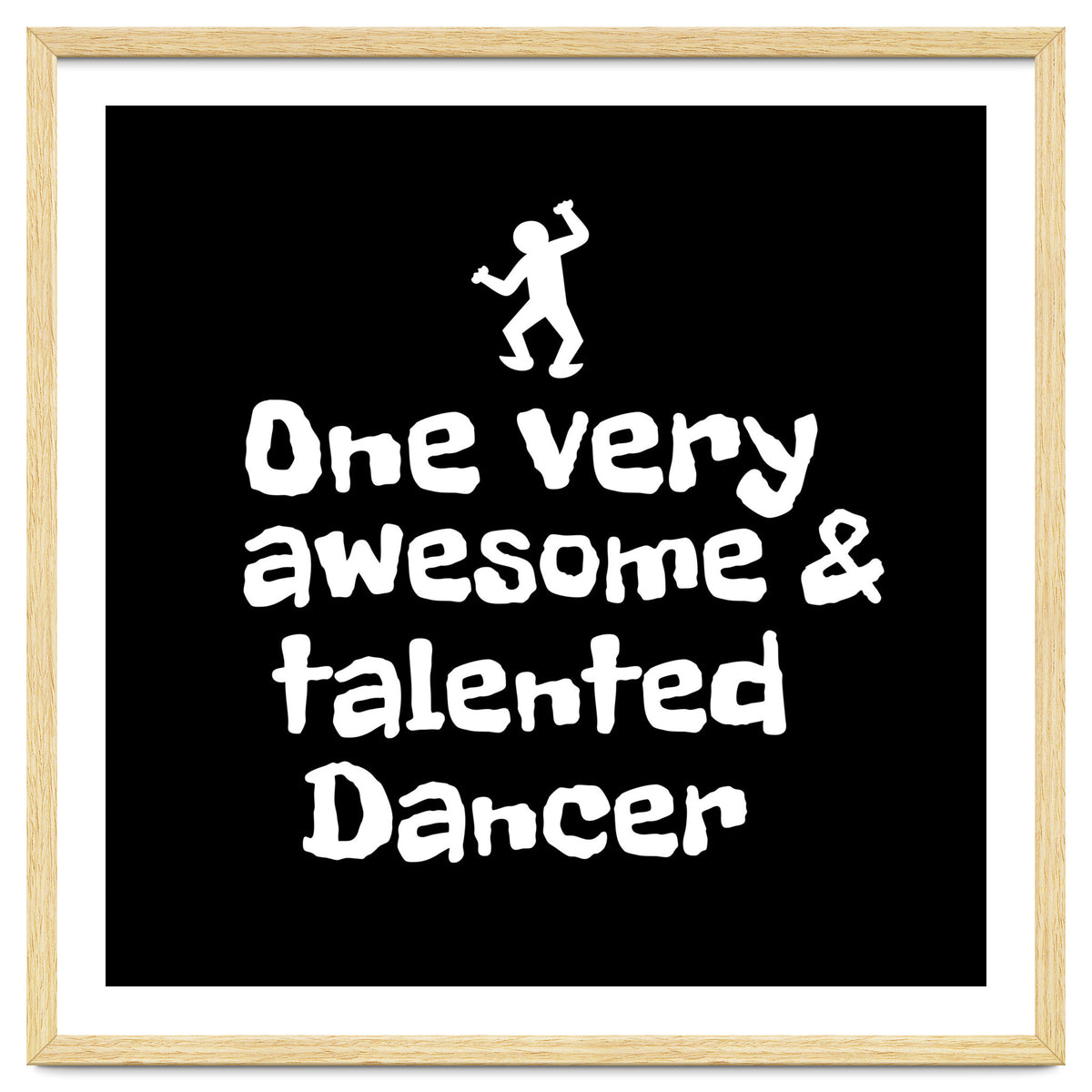 One very awesome and talented dancer