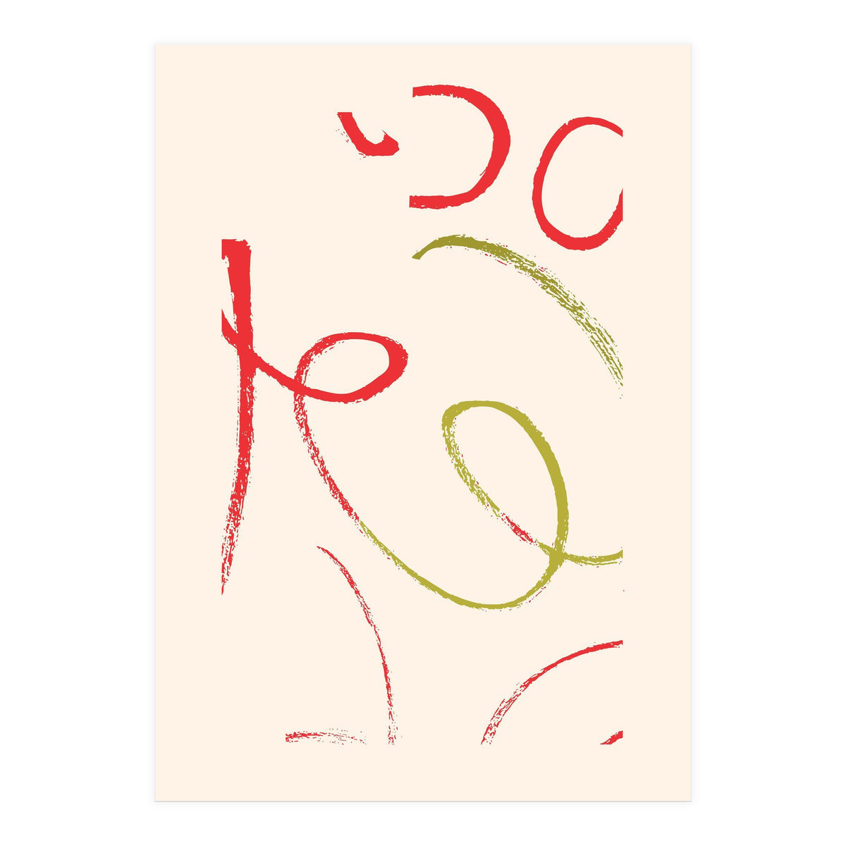 Abstract Winter (Print Only)