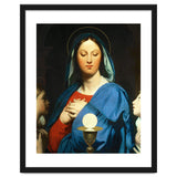Jean Auguste Dominique Ingres / 'The Virgin Mary Prays to the Host', 1866. thumbnail