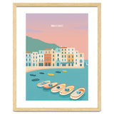 Amalfi Coast Italy Travel Postcard thumbnail