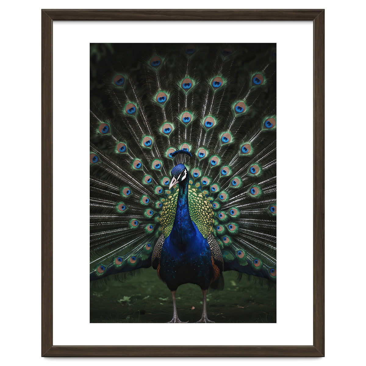 Peacock Portrait Photography