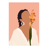 Fervor, Depth Of Feeling, Love Affection Lust Crush, Bohemian Woman Longing Pastel (Print Only) thumbnail