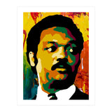 Jesse Jackson Colorful Abstract Art (Print Only) thumbnail