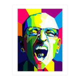 Chester Bennington Lingkin Park Pop Art Wpap (Print Only) thumbnail