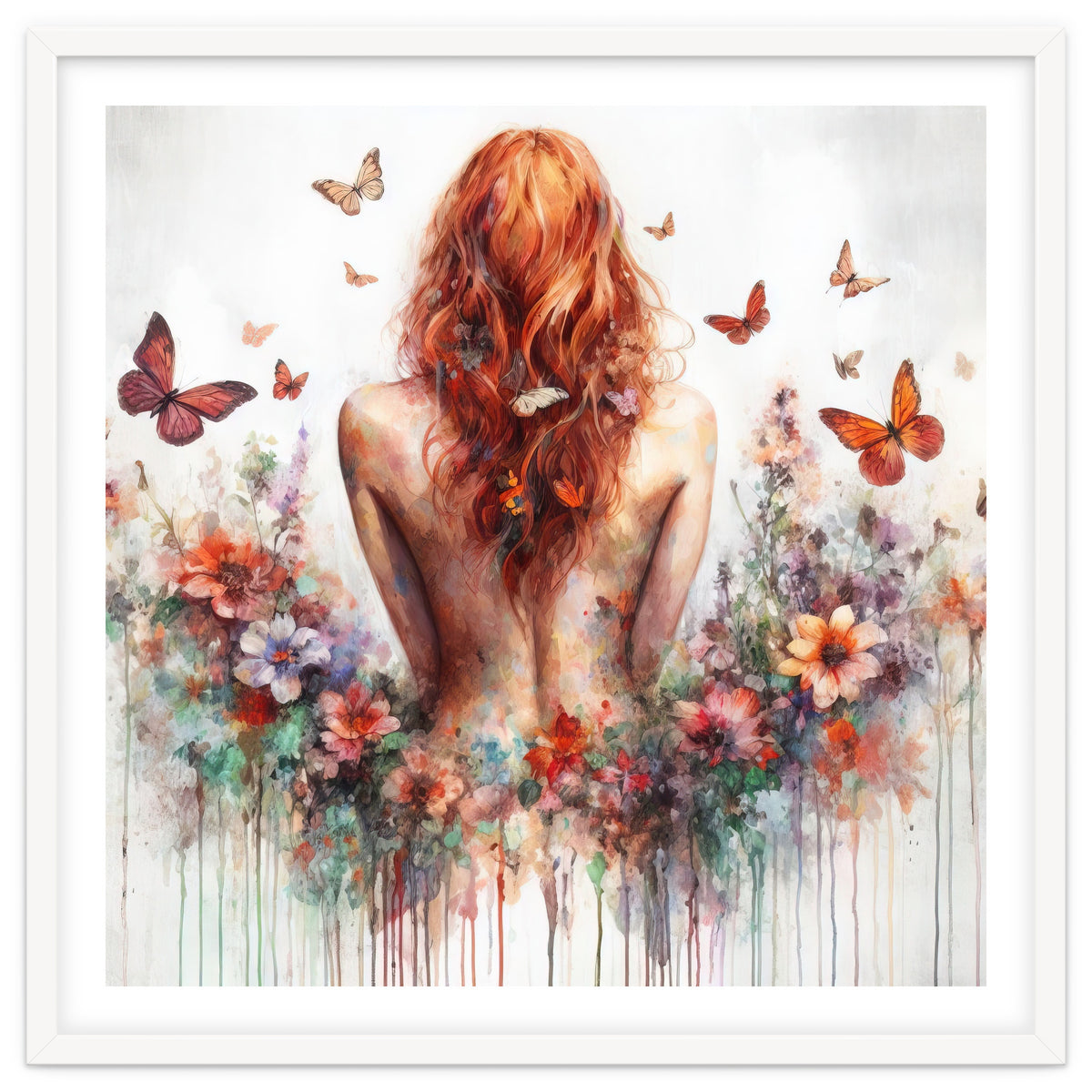 Butterfly Body In Bloom