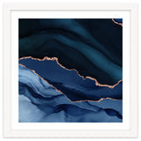 Navy & Rose Gold Agate Texture 12 thumbnail