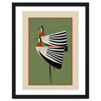 Striped Bird Pair