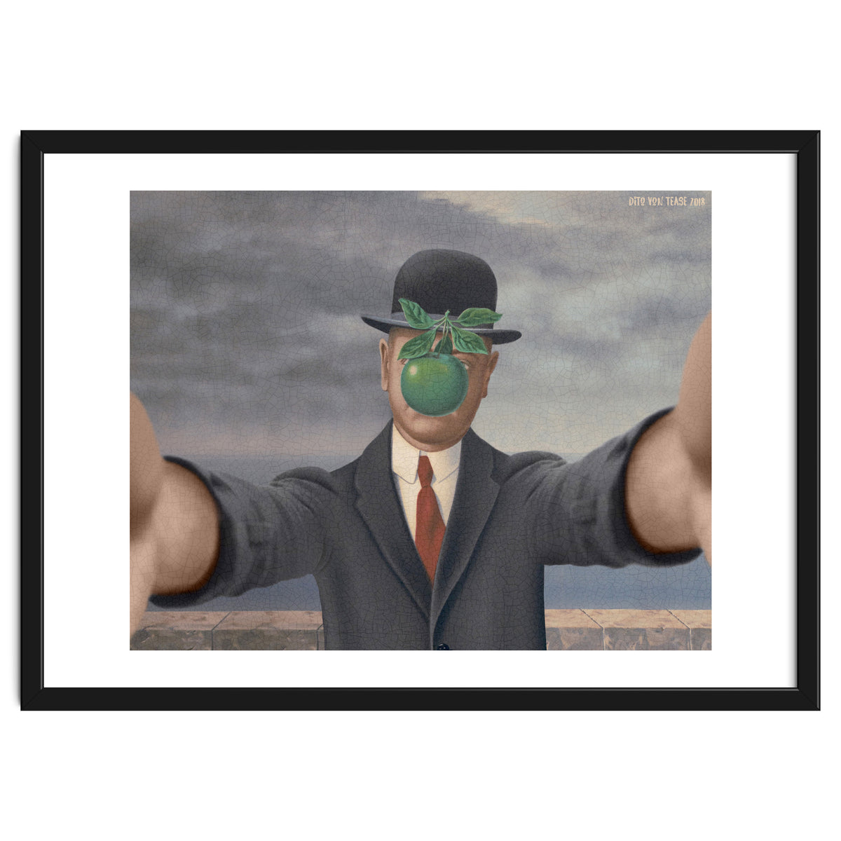 The Son Of Man - Magritte - Selfie