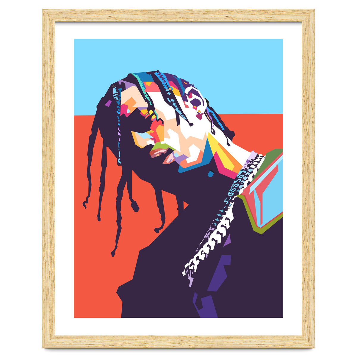 Travis Scott wpap art