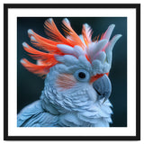 Cockatoo Bird With Orange Crest Portrait thumbnail