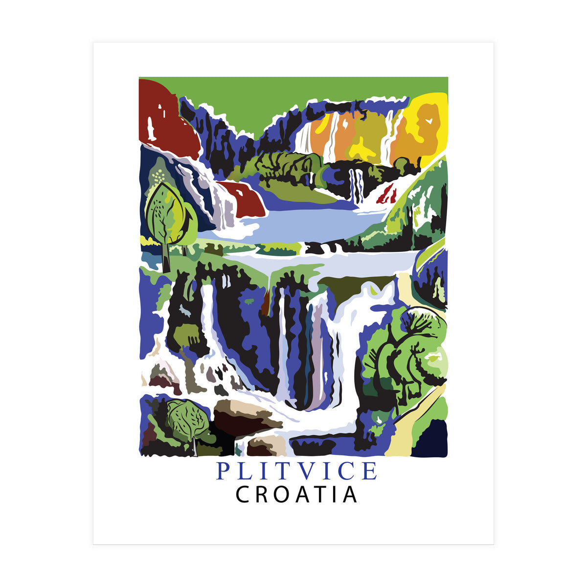 Plitvice, Croatia (Print Only)