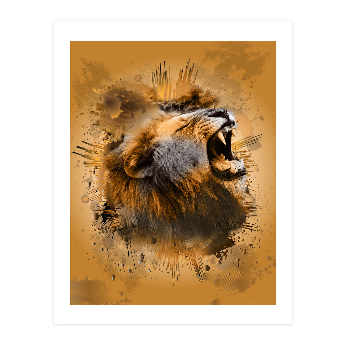 Lion Roar (Print Only)