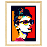 Audrey Hepburn Hollywood Star Pop Art WPAP thumbnail