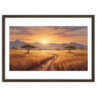 Golden Peak Sunset