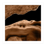Brown & Gold Agate Texture 13 (Print Only) thumbnail