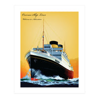 Oversea Steamship Liner (Print Only)
