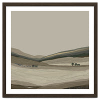 Muted Landscape oil painting