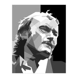 Phil Collins Rock Progressive Musician Black White (Print Only) thumbnail