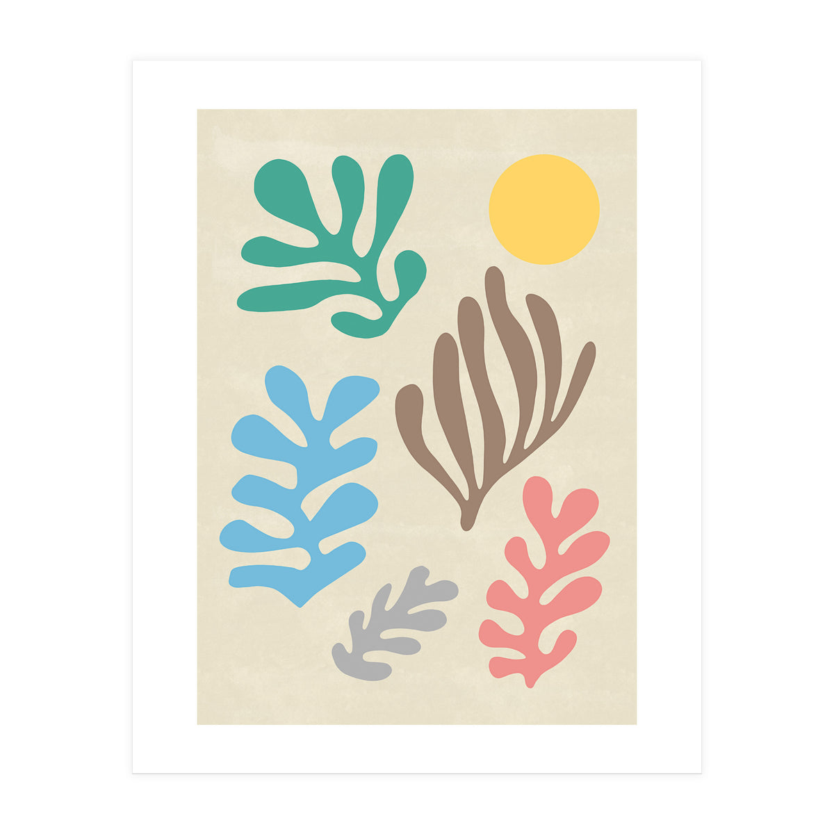 Matisse Leaves I (Print Only)