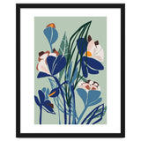 Florals At Night – Modern Illustration Light thumbnail