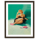 Sexy Pinup Girl With Phone Number For You thumbnail