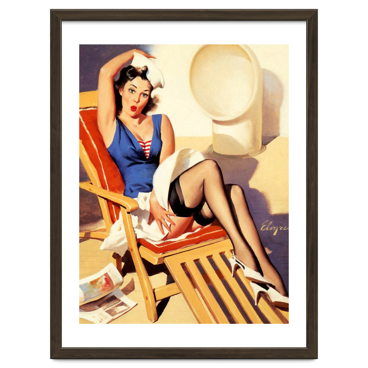 Sudden Wind On The Shipboard Cruiser