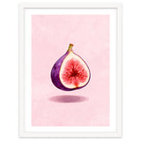 Fresh Figs, Watercolor Fruit, Mediterranean Still Life thumbnail