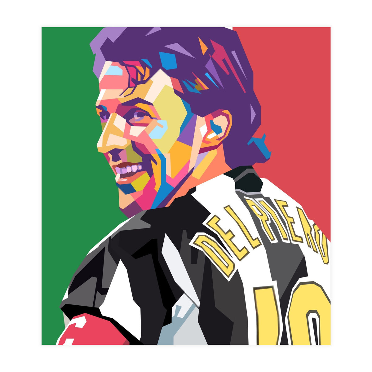 Del Piero aet (Print Only)
