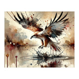 Majestic Eagle In Flight (Print Only) thumbnail