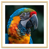Close Up Of A Colorful Macaw Parrot thumbnail
