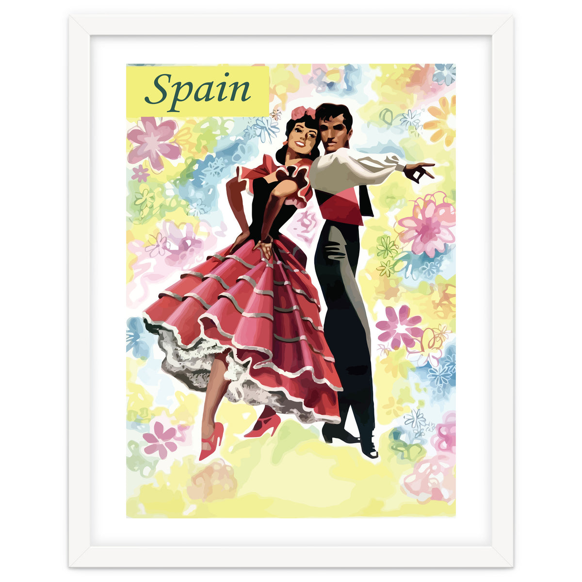 Spain, Dancing Couple