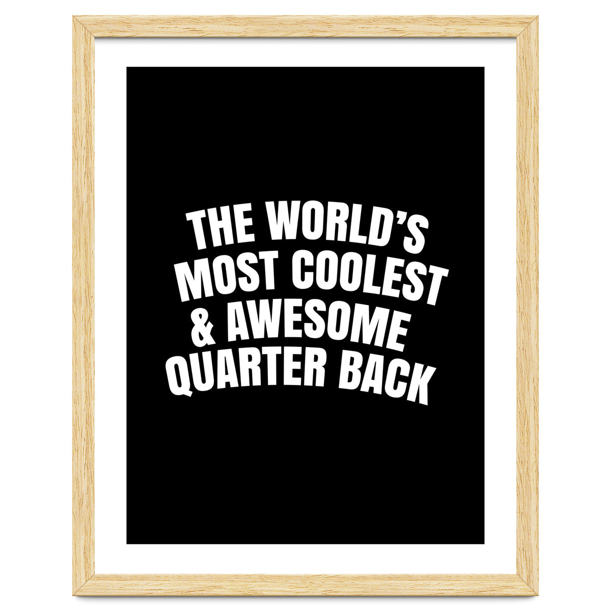 world's most coolest and awesome quarter back